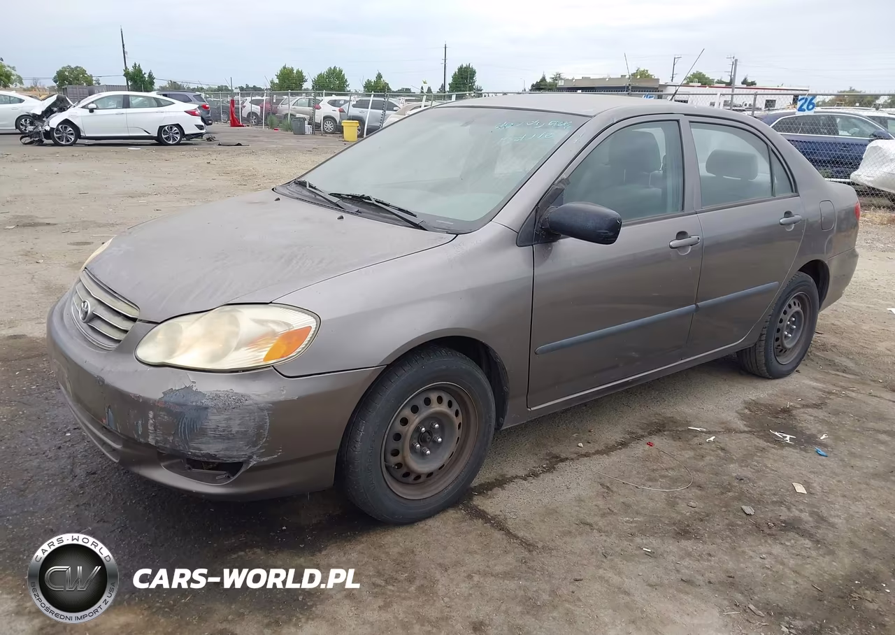 2003 Toyota Corolla Ce VIN:1NXBR32E43Z062504 - 2