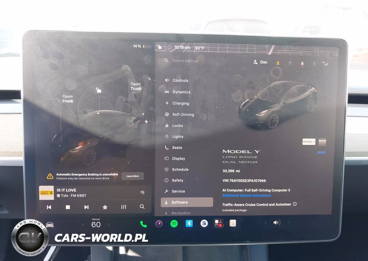 2023 Tesla Model Y Awd-Long Range Dual Motor All-Wheel Drive VIN:7SAYGDEE3PA107999 - 7
