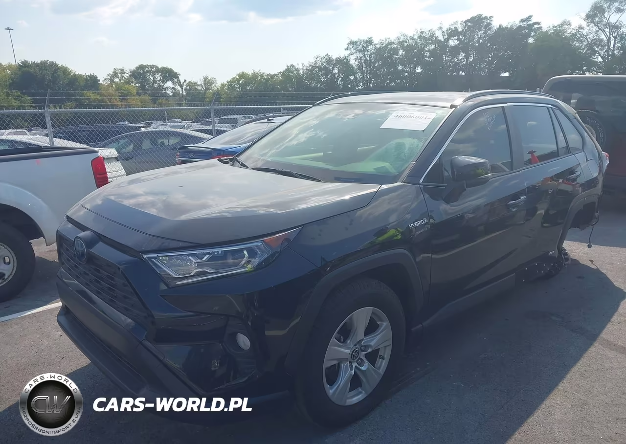 2020 Toyota Rav4 Hybrid Xle VIN:JTMR6RFV2LD003587 - 2