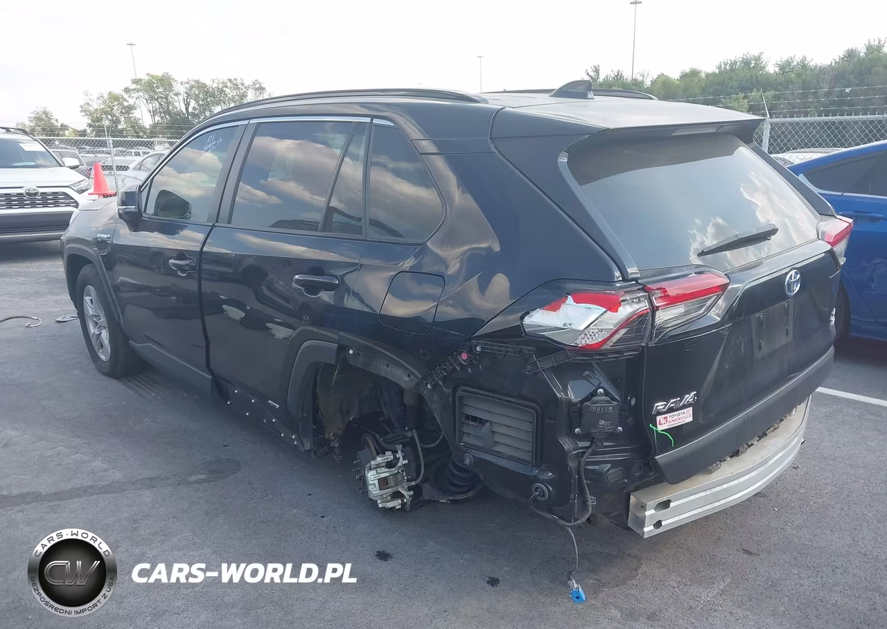 2020 Toyota Rav4 Hybrid Xle VIN:JTMR6RFV2LD003587 - 3