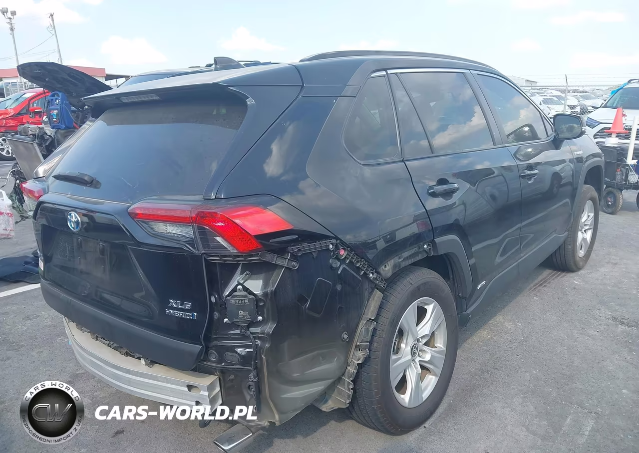 2020 Toyota Rav4 Hybrid Xle VIN:JTMR6RFV2LD003587 - 4