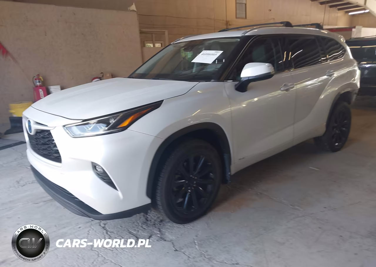 2022 Toyota Highlander Hybrid Xle Bronze Edition VIN:5TDABRCH9NS562469 - 2