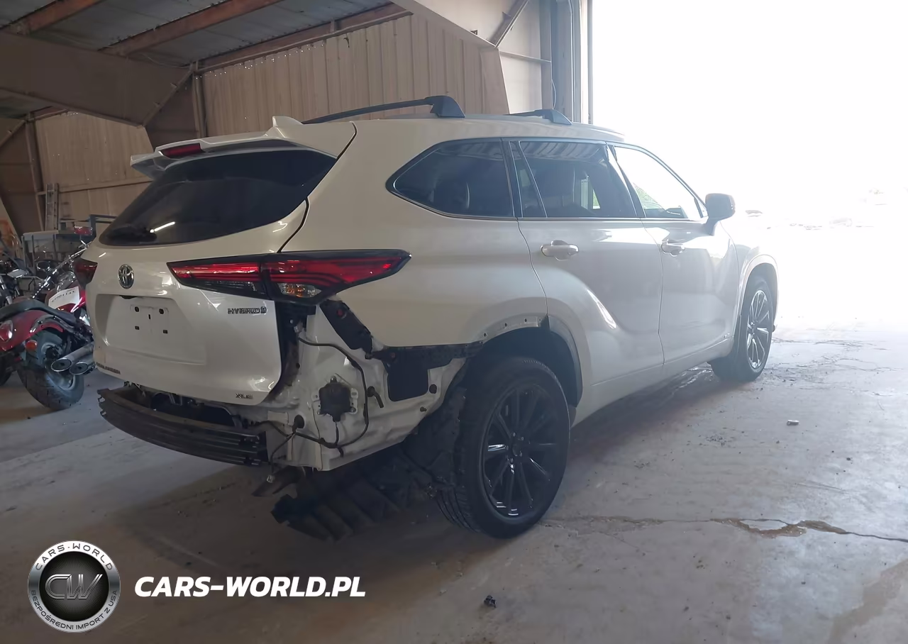 2022 Toyota Highlander Hybrid Xle Bronze Edition VIN:5TDABRCH9NS562469 - 4