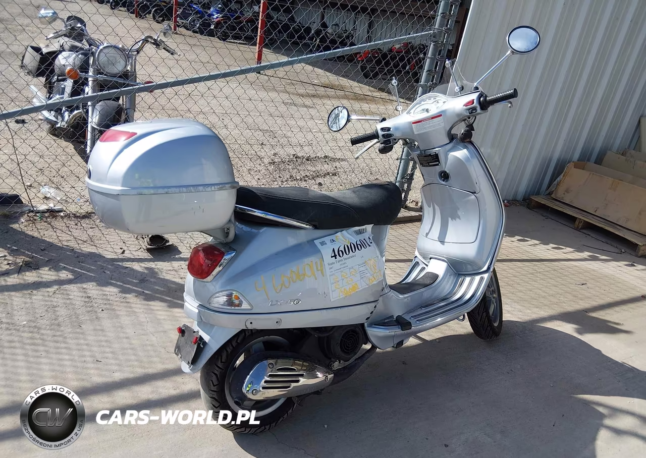 2007 Vespa Lx 150 VIN:ZAPM448F275006304 - 4
