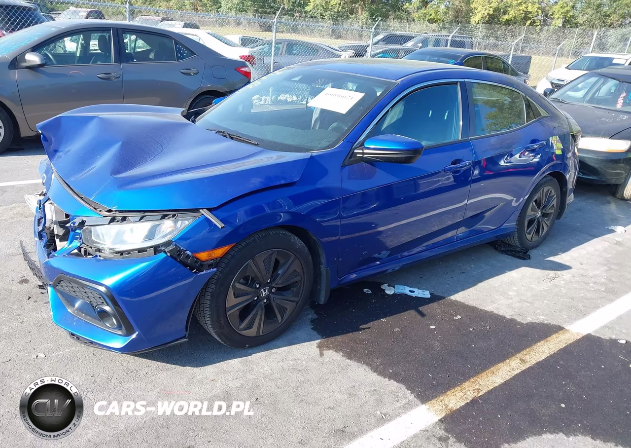 2019 Honda Civic Ex VIN:SHHFK7H64KU225207 - 2