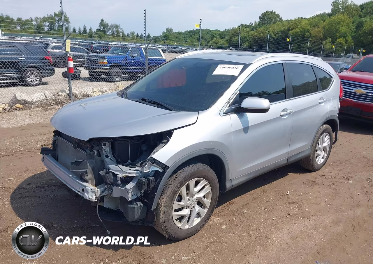 2016 Honda Cr-V Ex-L VIN:5J6RM4H77GL121230 - 2