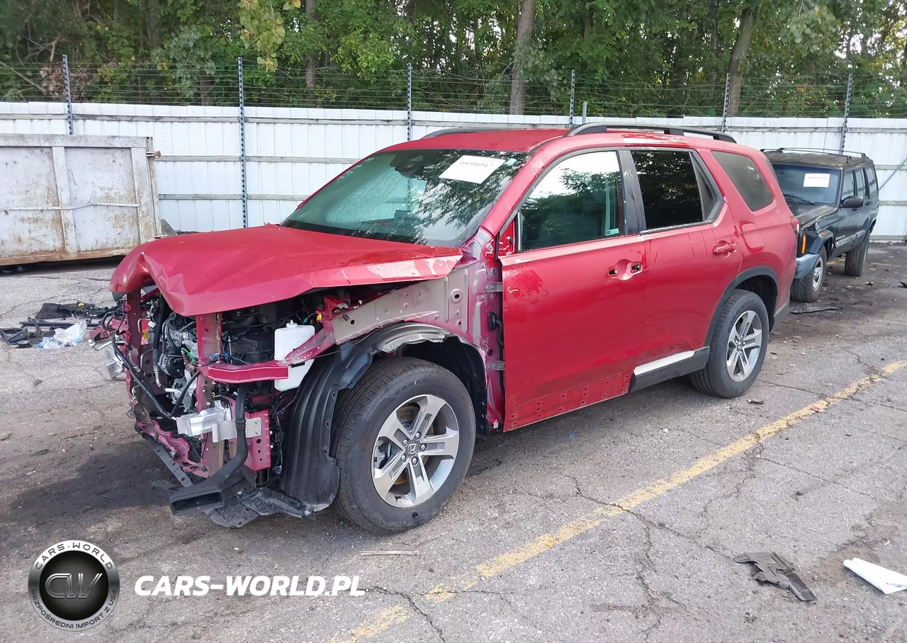 2026 Honda Pilot Ex-L VIN:5FNYG1H47TB001809 - 2