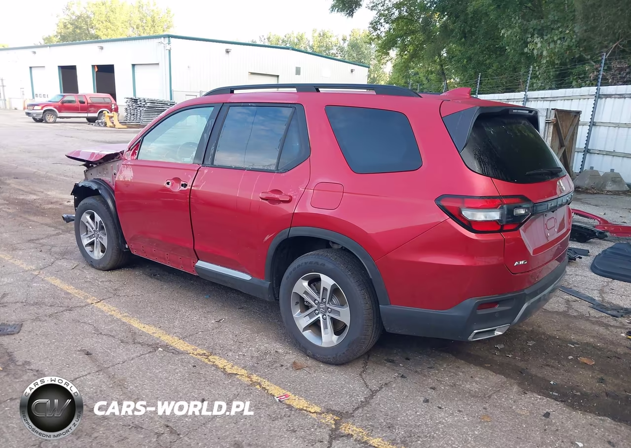 2026 Honda Pilot Ex-L VIN:5FNYG1H47TB001809 - 3