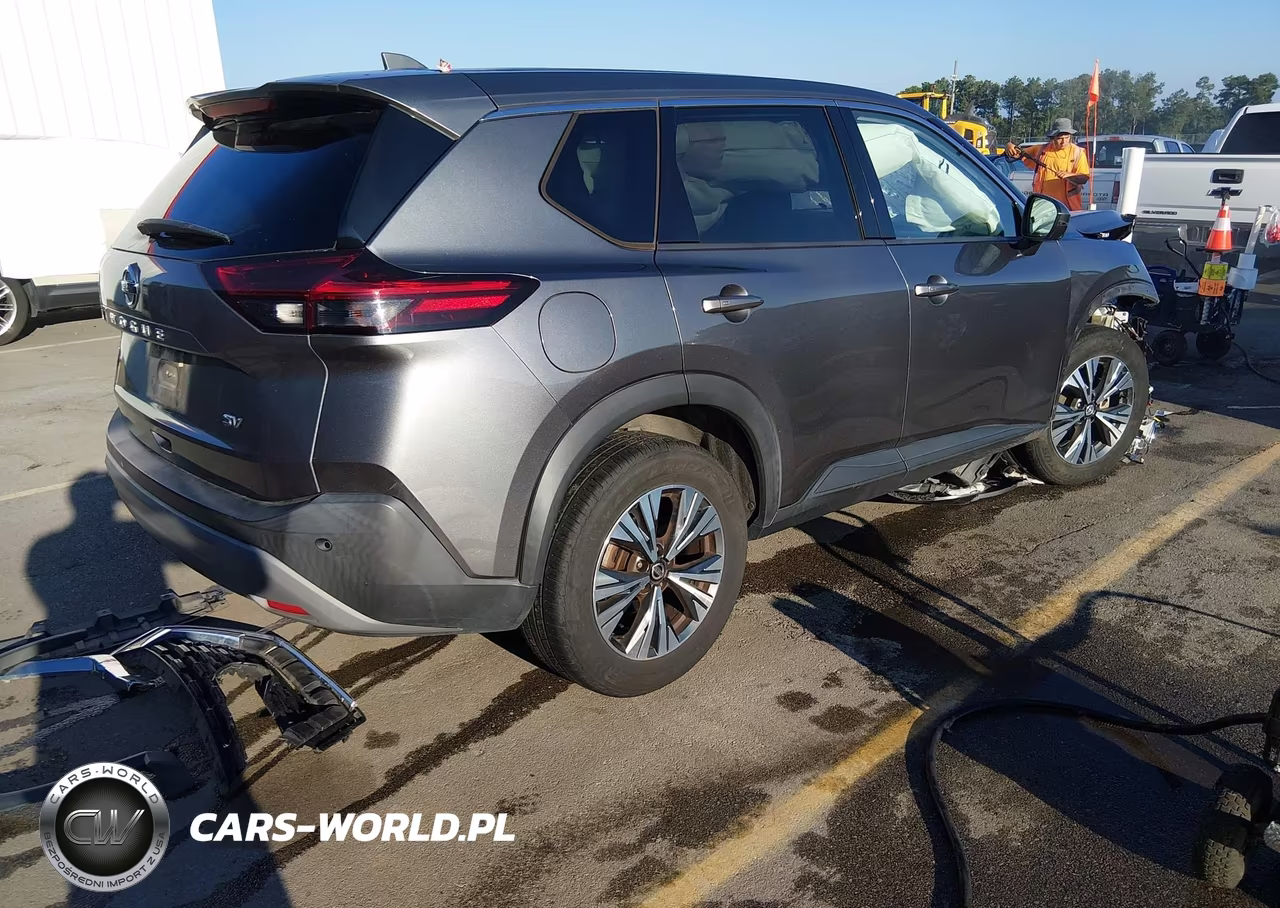 2021 Nissan Rogue Sv Fwd VIN:5N1AT3BAXMC779068 - 4