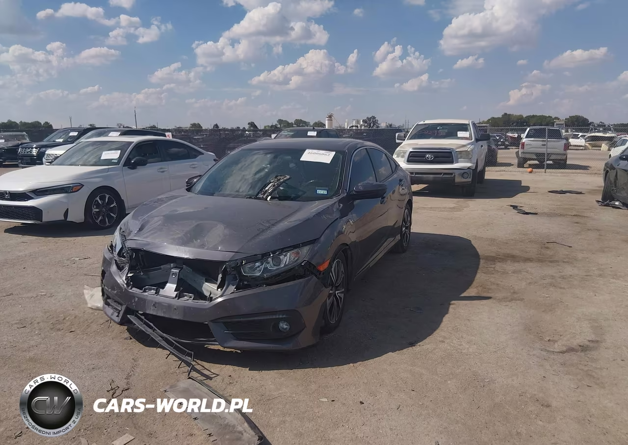 2018 Honda Civic Ex-T VIN:JHMFC1F35JX033480 - 2