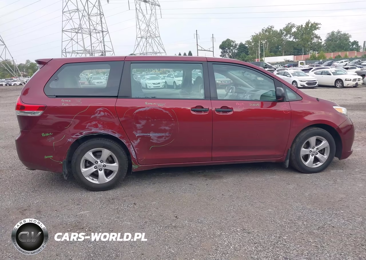 2014 Toyota Sienna L V6 7 Passenger VIN:5TDZK3DC8ES469512 - 14