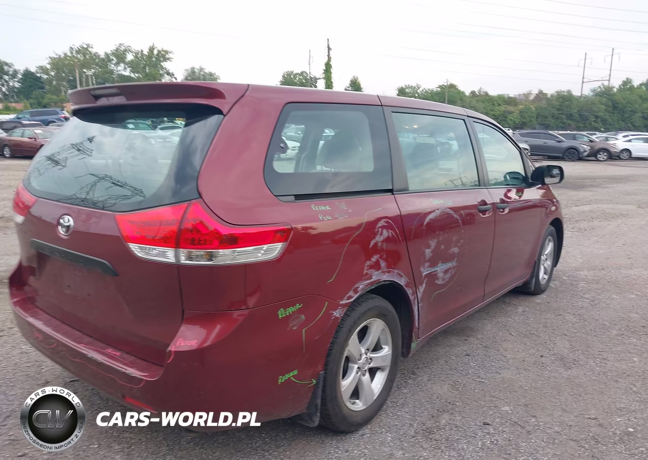 2014 Toyota Sienna L V6 7 Passenger VIN:5TDZK3DC8ES469512 - 4