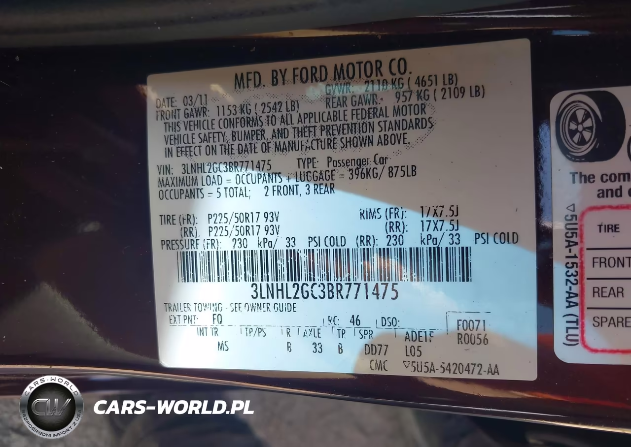 2011 Lincoln Mkz VIN:3LNHL2GC3BR771475 - 9