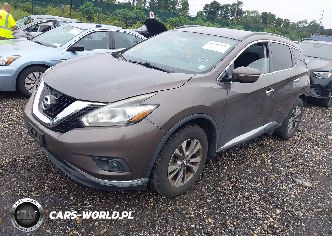 2015 Nissan Murano Sv VIN:5N1AZ2MH4FN271902 - 2