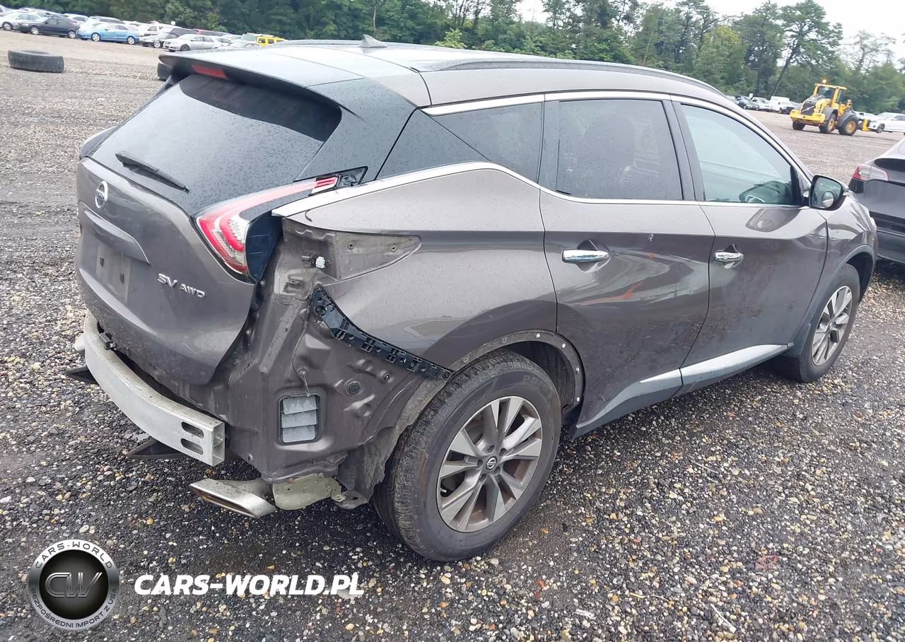 2015 Nissan Murano Sv VIN:5N1AZ2MH4FN271902 - 4