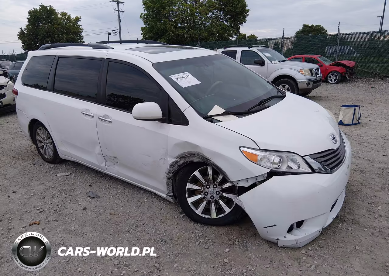 2014 Toyota Sienna Xle 7 Passenger