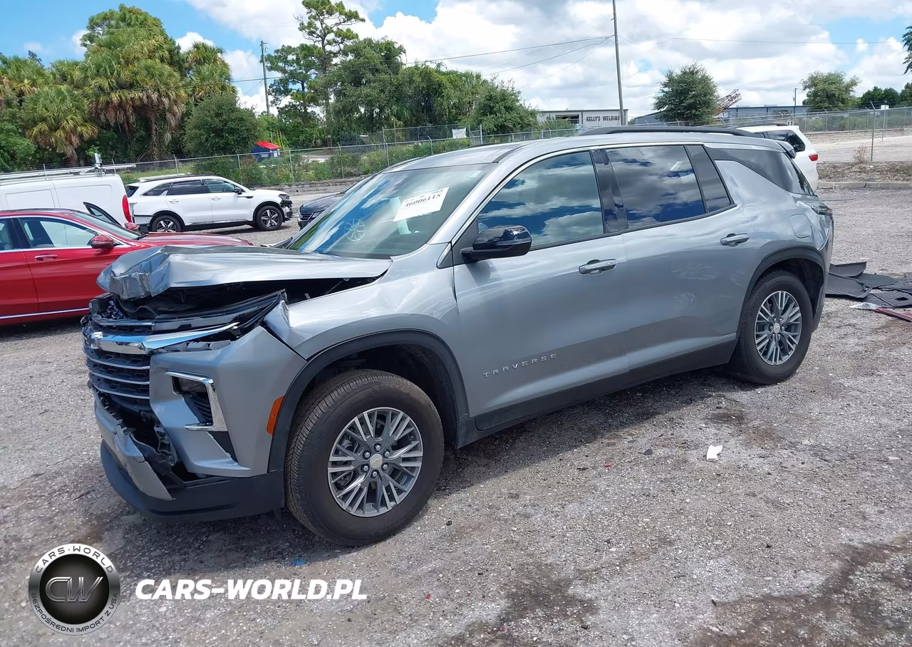 2026 Chevrolet Traverse Fwd Lt VIN:1GNERGKS3TJ206521 - 2