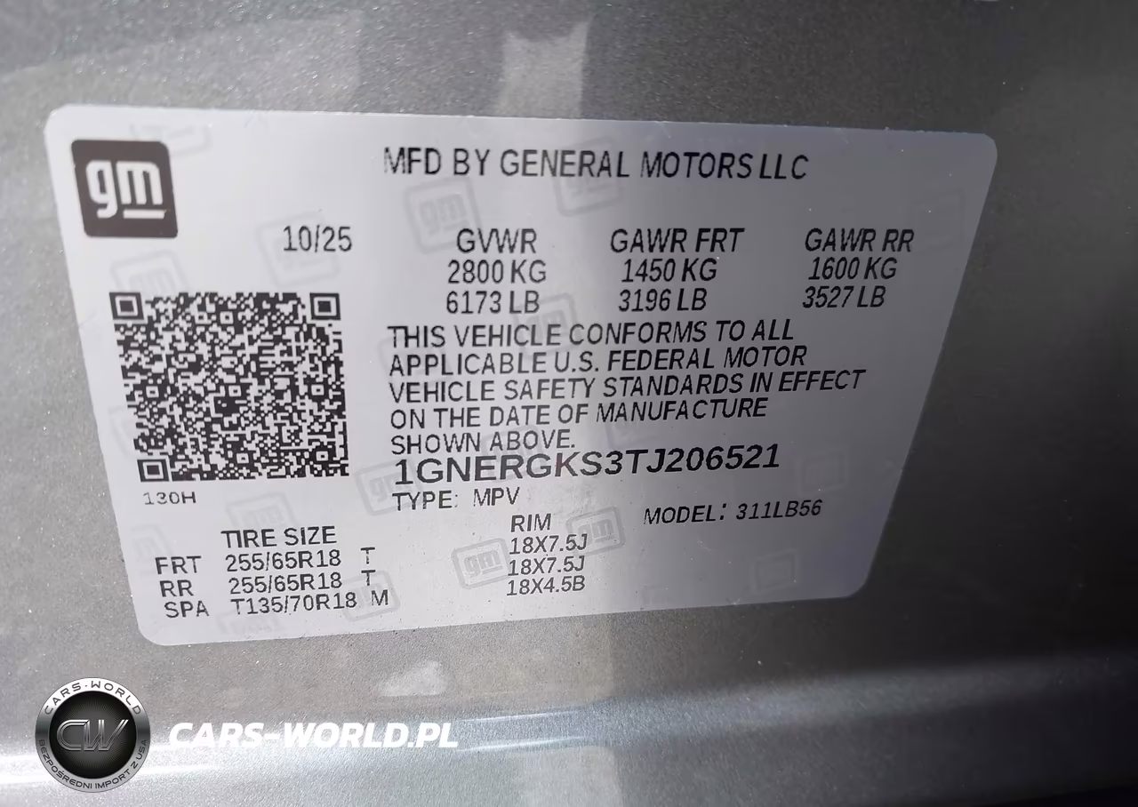 2026 Chevrolet Traverse Fwd Lt VIN:1GNERGKS3TJ206521 - 9