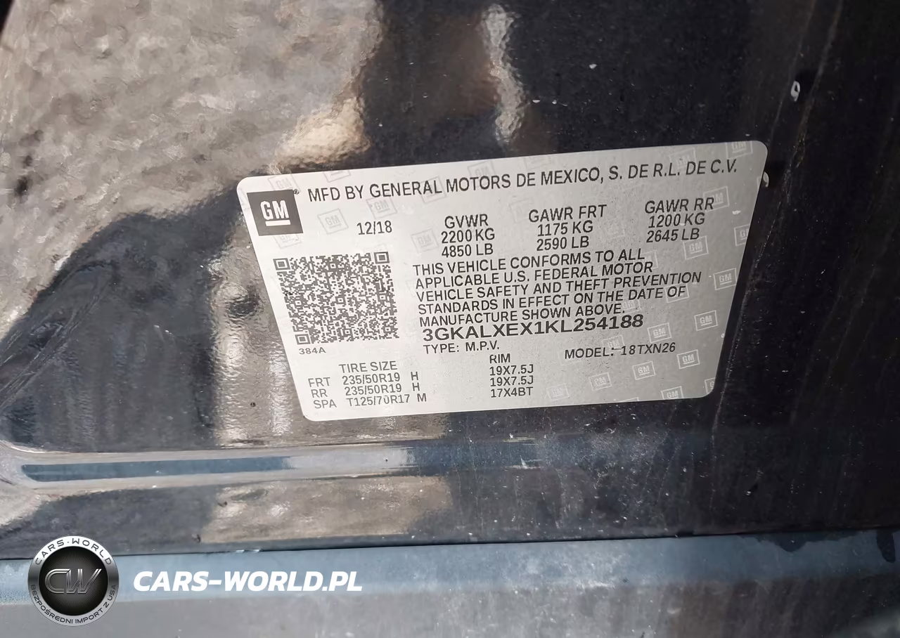 2019 GMC Terrain Denali VIN:3GKALXEX1KL254188 - 9