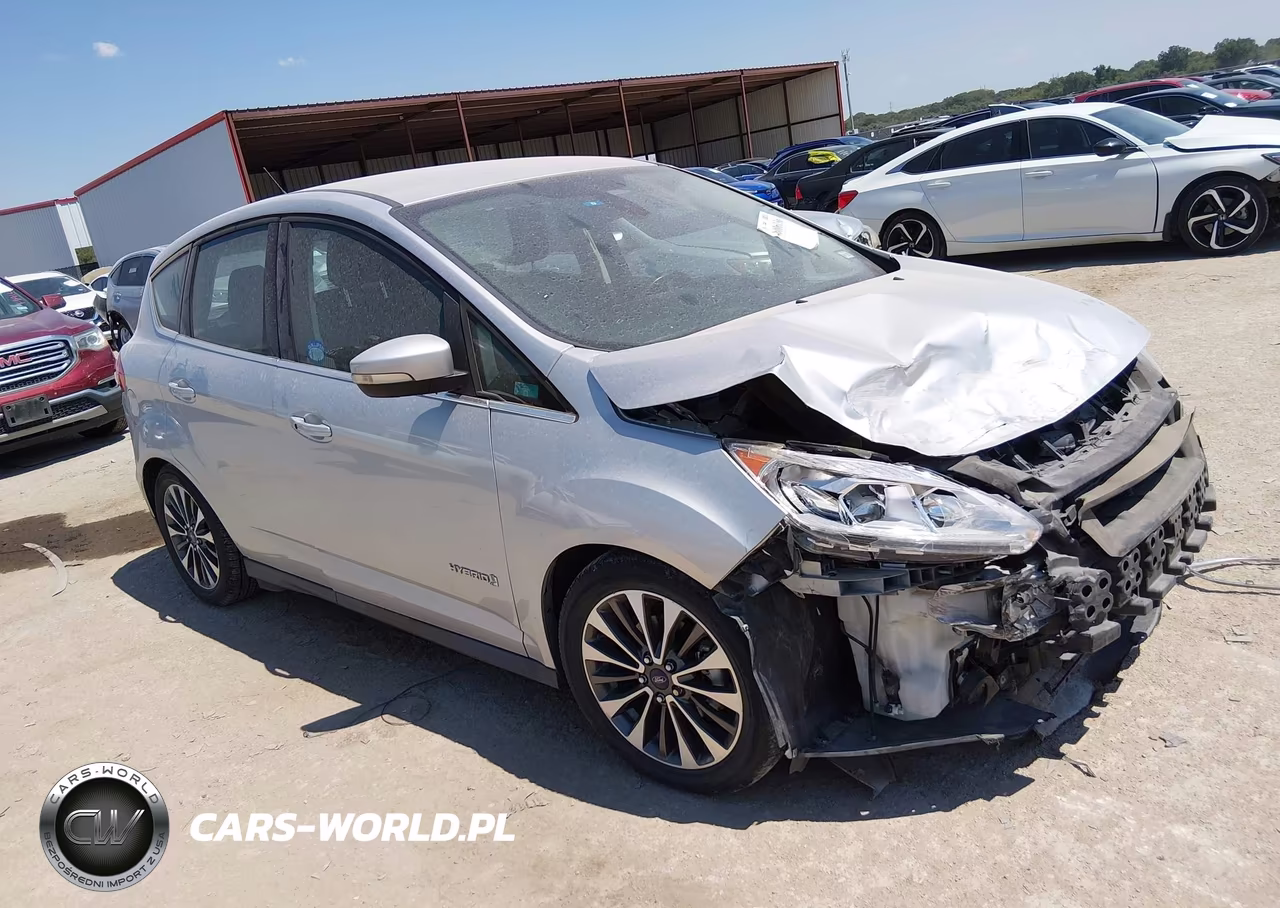 2017 Ford C-Max Hybrid Titanium VIN:1FADP5DU8HL113184 - 1