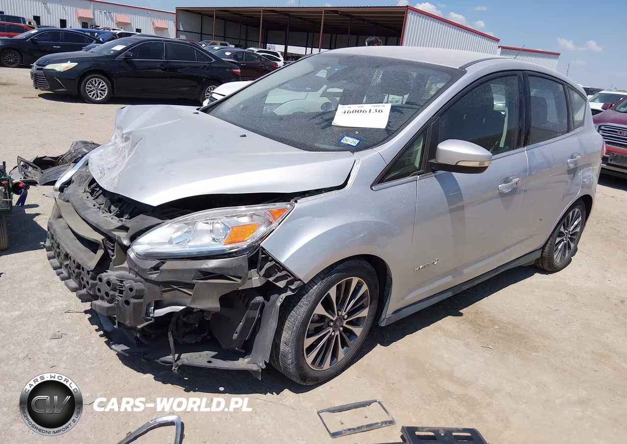 2017 Ford C-Max Hybrid Titanium VIN:1FADP5DU8HL113184 - 2