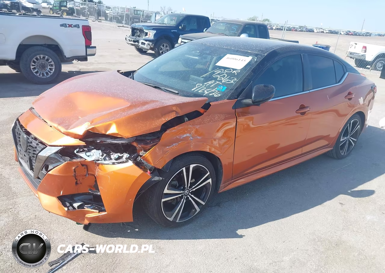 2023 Nissan Sentra Sr Xtronic Cvt VIN:3N1AB8DV6PY272896 - 2