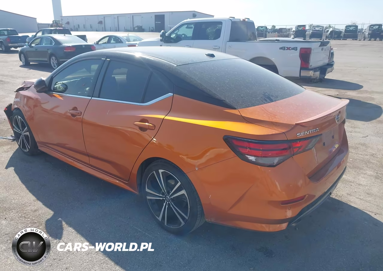 2023 Nissan Sentra Sr Xtronic Cvt VIN:3N1AB8DV6PY272896 - 3