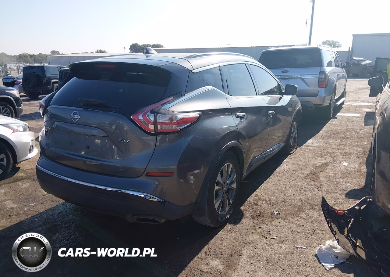2017 Nissan Murano Sv VIN:5N1AZ2MGXHN167053 - 4