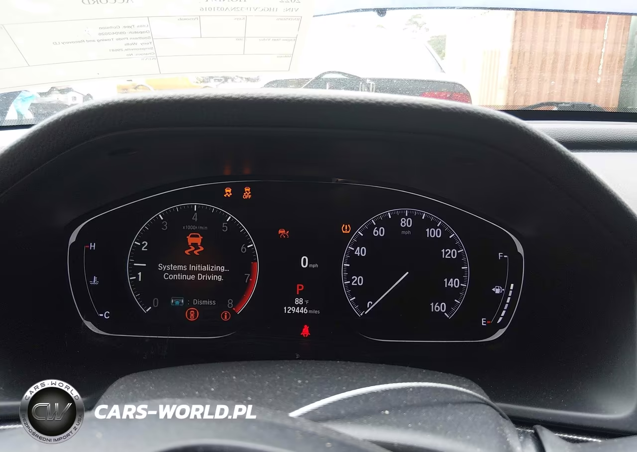 2022 Honda Accord Sport VIN:1HGCV1F32NA031016 - 7