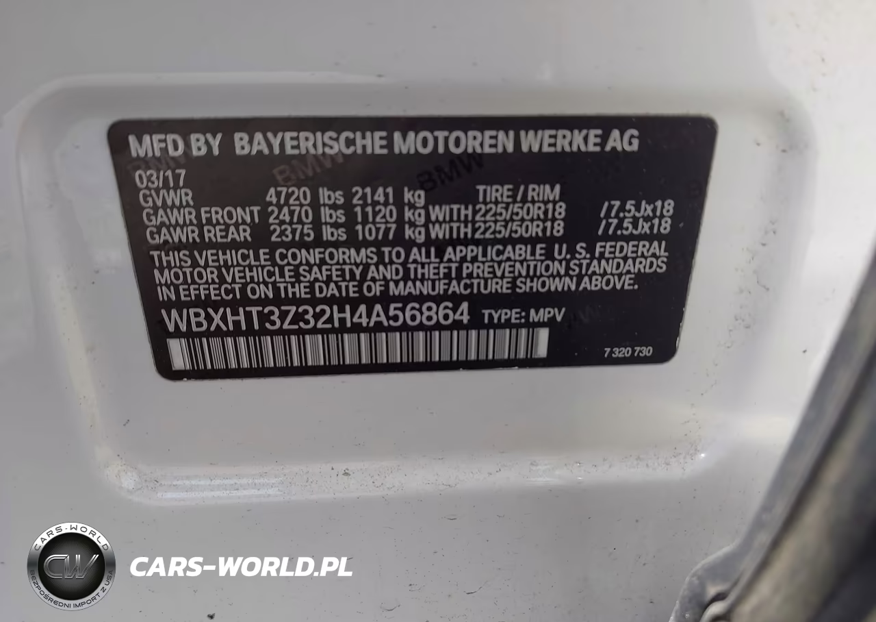 2017 BMW X1 xDrive28I VIN:WBXHT3Z32H4A56864 - 9
