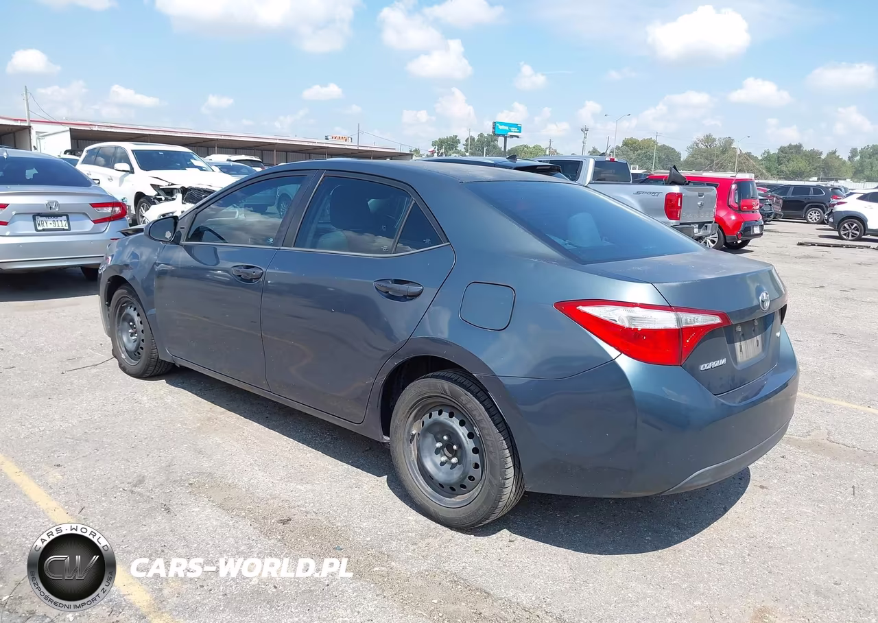2016 Toyota Corolla Le VIN:5YFBURHE1GP567724 - 3