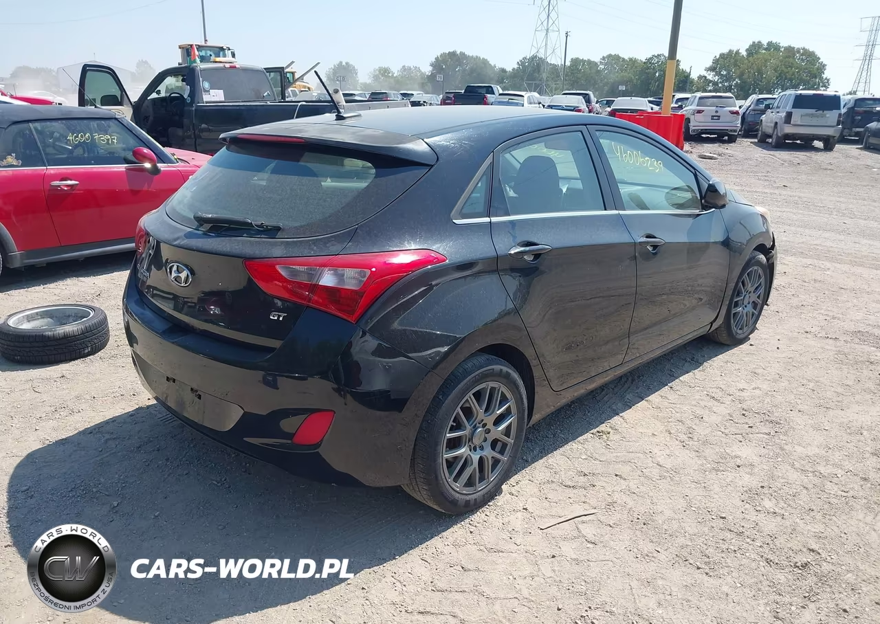 2014 Hyundai Elantra Gt VIN:KMHD35LHXEU195205 - 4