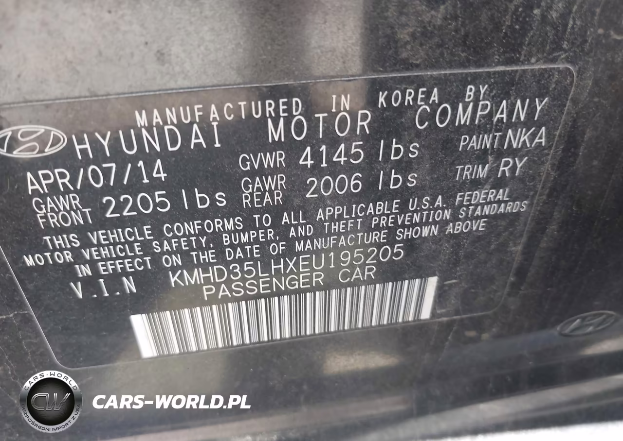 2014 Hyundai Elantra Gt VIN:KMHD35LHXEU195205 - 9