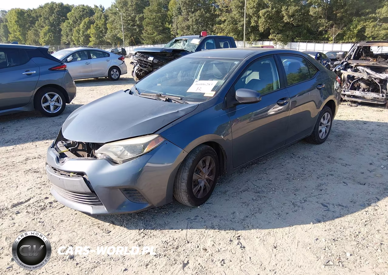 2015 Toyota Corolla L VIN:2T1BURHE8FC361802 - 2