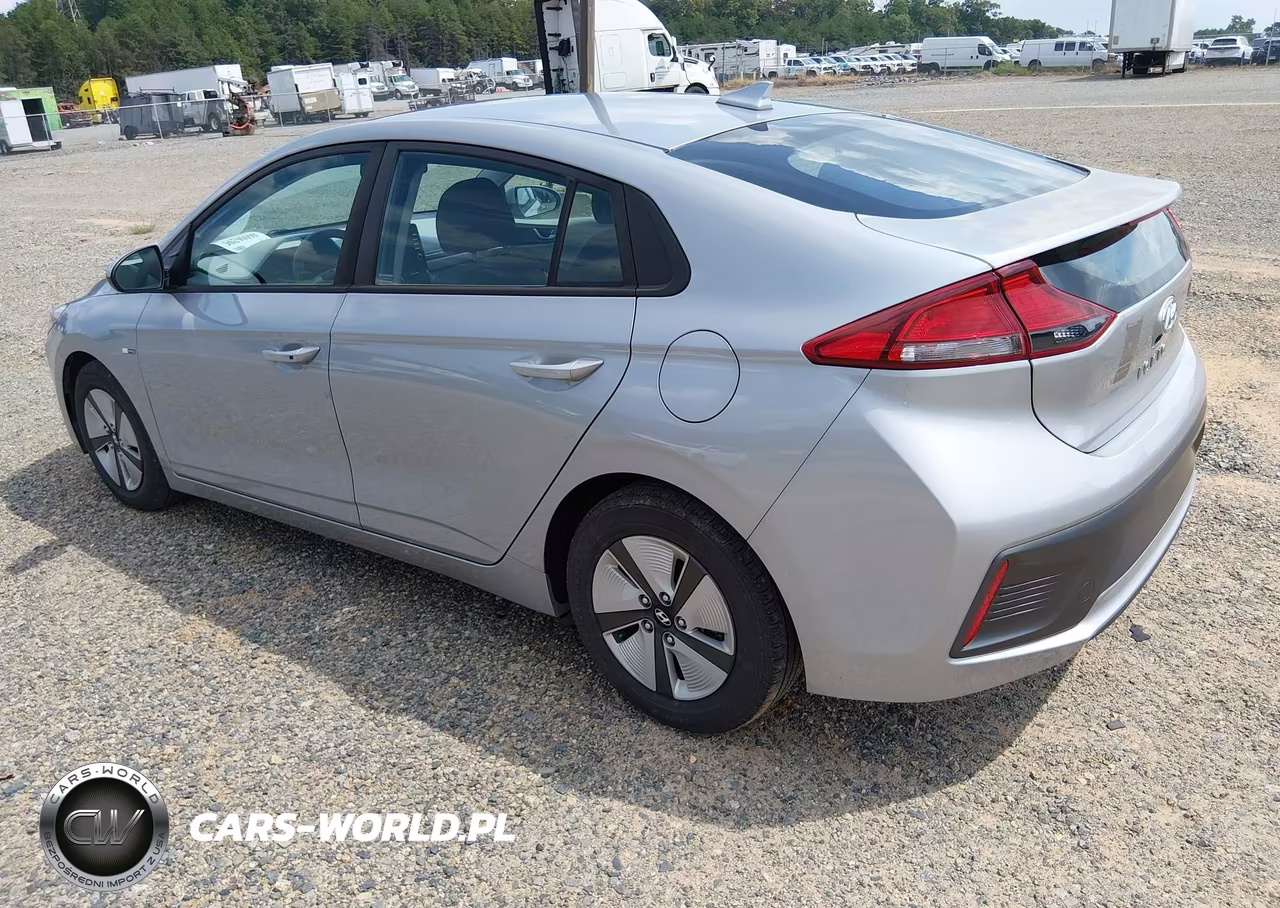 2020 Hyundai Ioniq Hybrid Blue VIN:KMHC65LC5LU219091 - 3