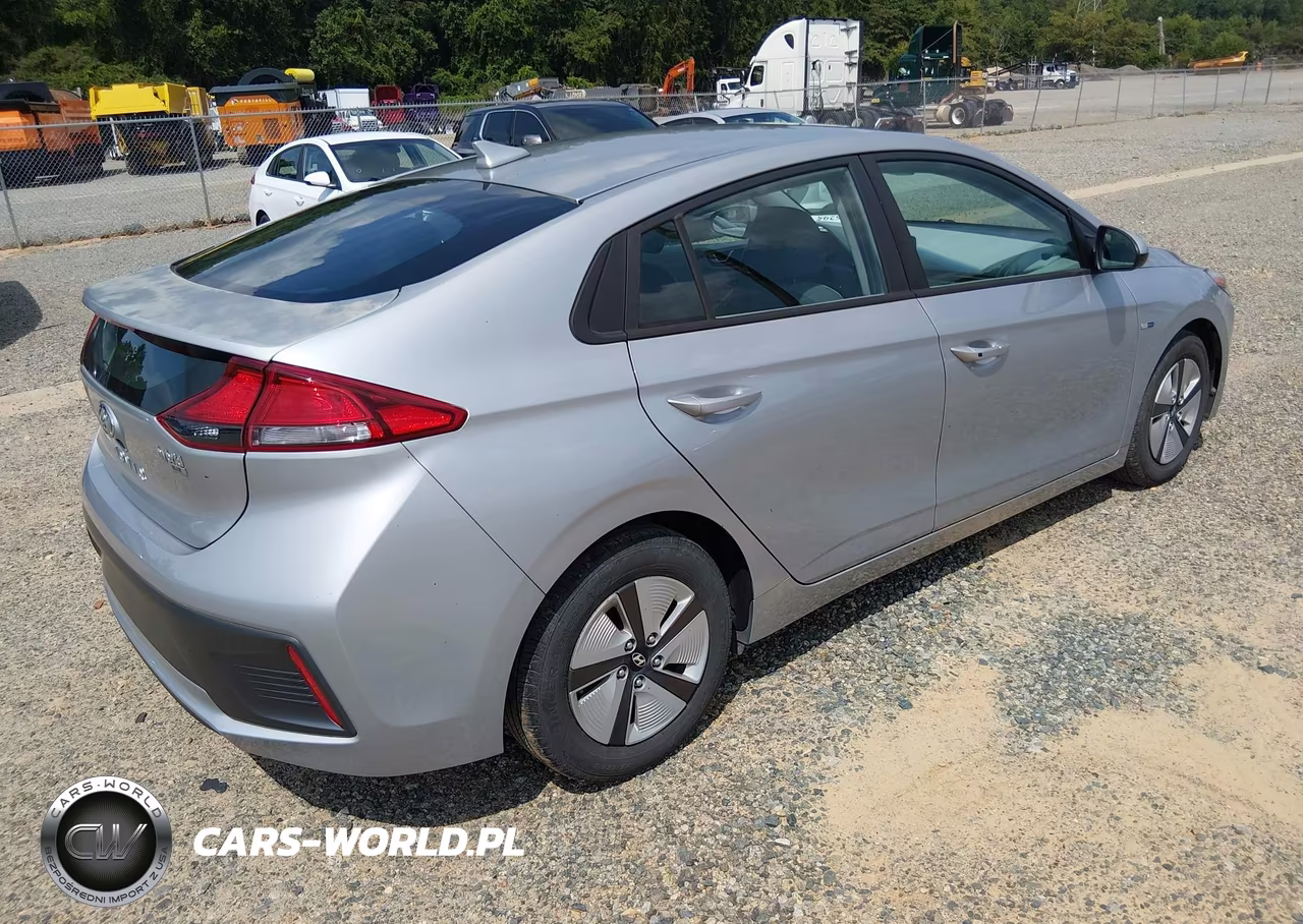 2020 Hyundai Ioniq Hybrid Blue VIN:KMHC65LC5LU219091 - 4