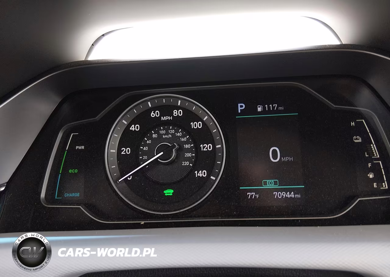 2020 Hyundai Ioniq Hybrid Blue VIN:KMHC65LC5LU219091 - 7