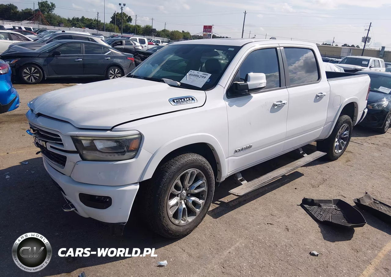 2021 Ram 1500 Laramie 4X4 5'7 Box VIN:1C6SRFJT4MN732156 - 2