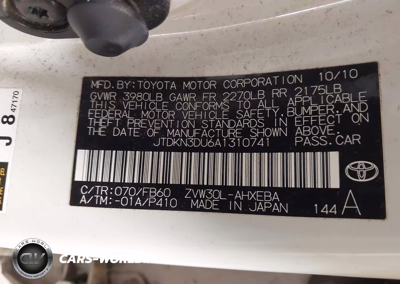 2010 Toyota Prius Ii VIN:JTDKN3DU6A1310741 - 9