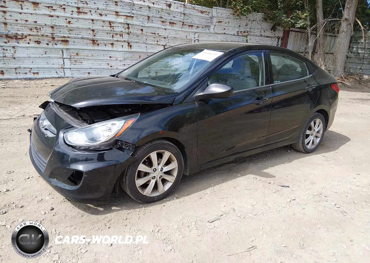 2013 Hyundai Accent Gls VIN:KMHCU4AE0DU577432 - 2
