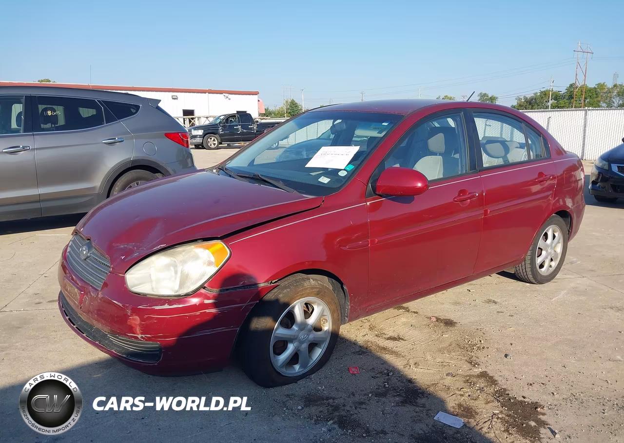 2008 Hyundai Accent Gls VIN:KMHCN46C48U178601 - 2