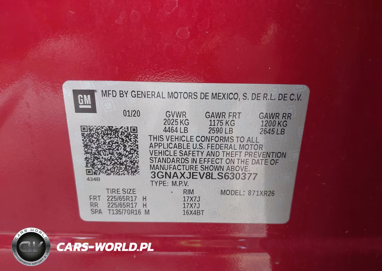 2020 Chevrolet Equinox Fwd 2Fl VIN:3GNAXJEV8LS630377 - 9