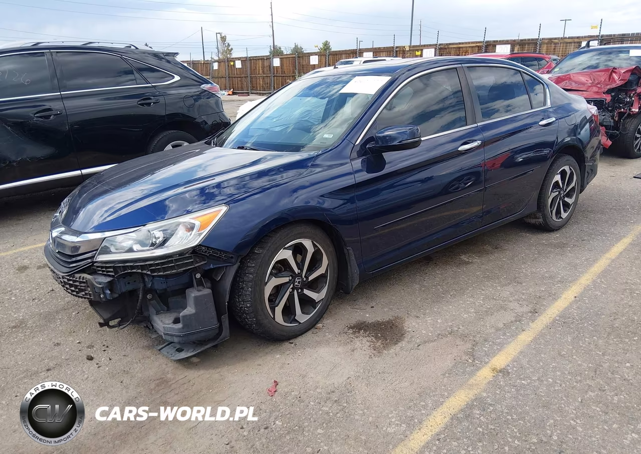 2016 Honda Accord Ex-L VIN:1HGCR2F86GA028337 - 2
