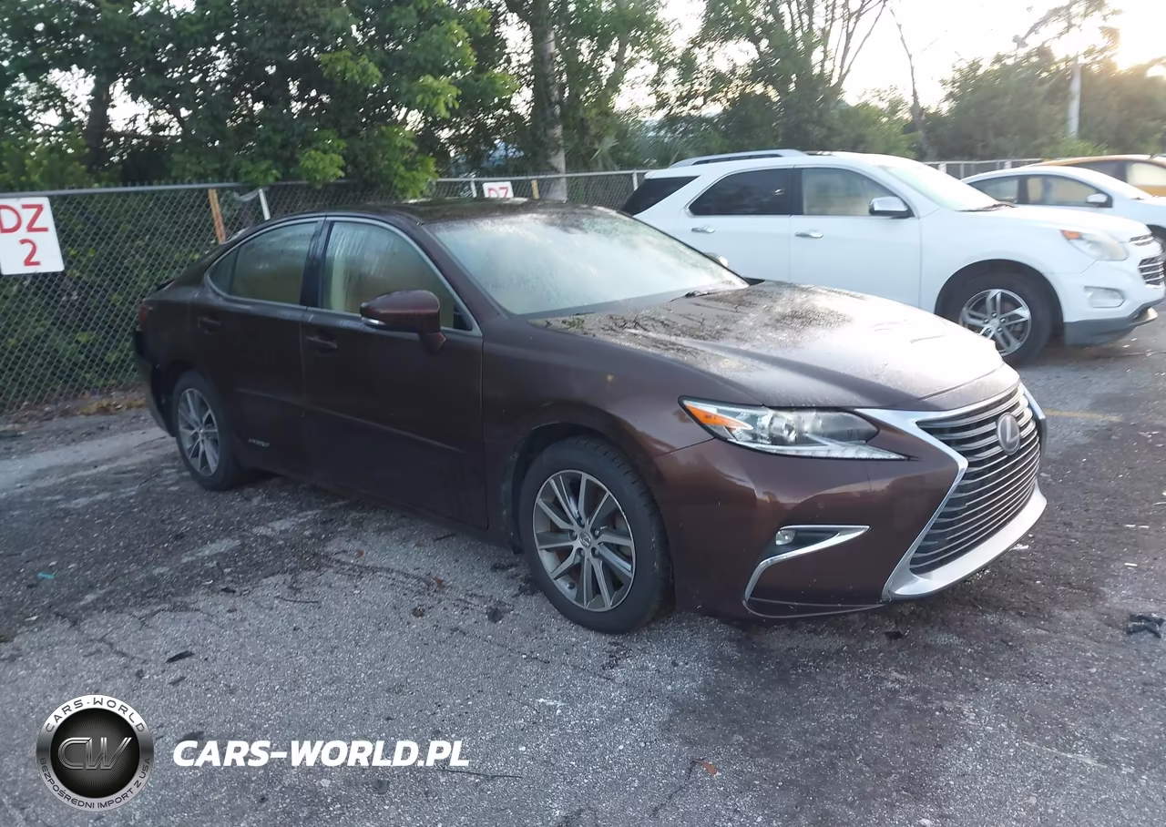 2016 Lexus Es 300H VIN:JTHBW1GG9G2120554 - 1