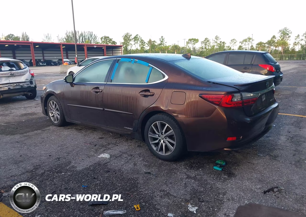 2016 Lexus Es 300H VIN:JTHBW1GG9G2120554 - 3
