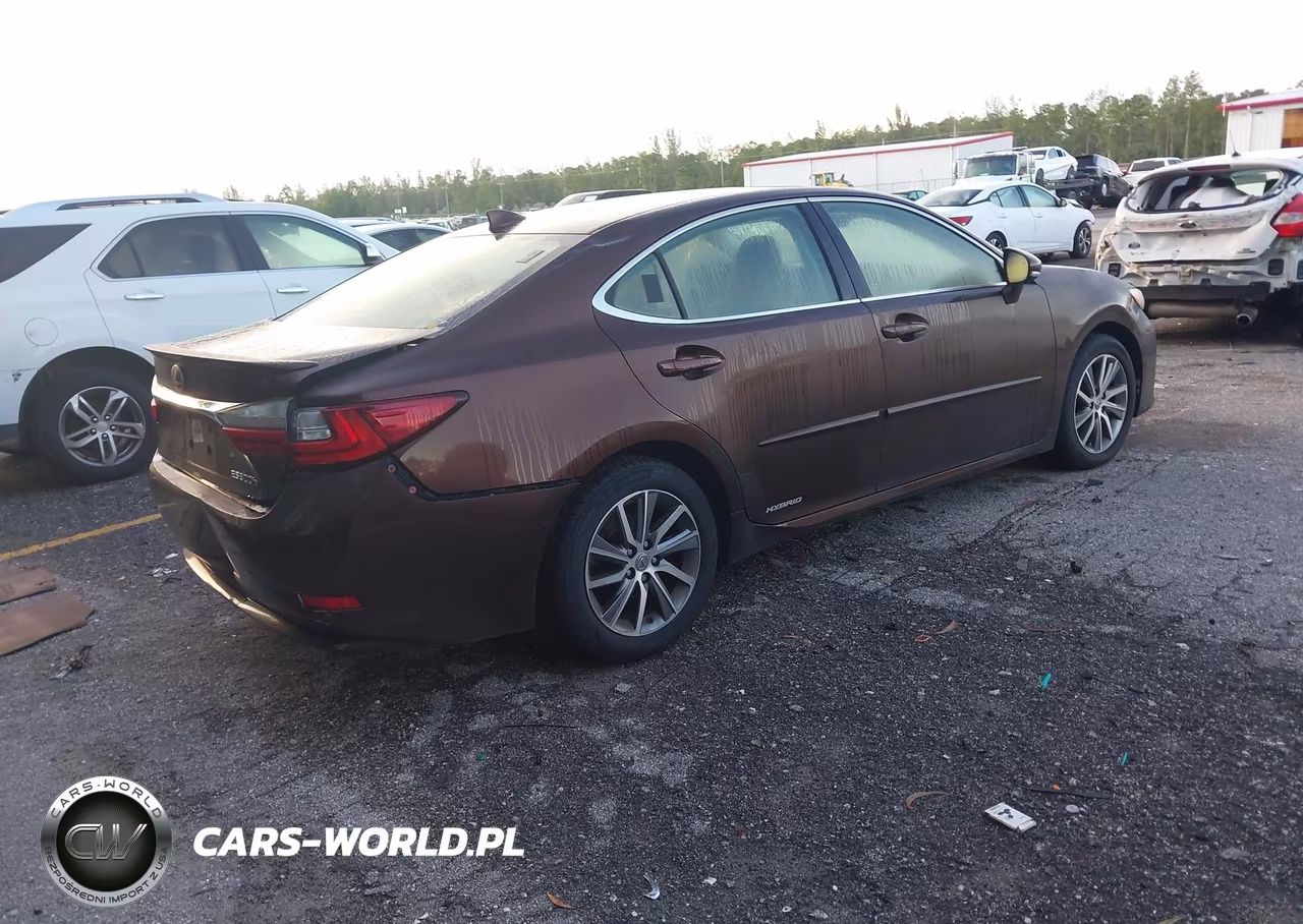 2016 Lexus Es 300H VIN:JTHBW1GG9G2120554 - 4