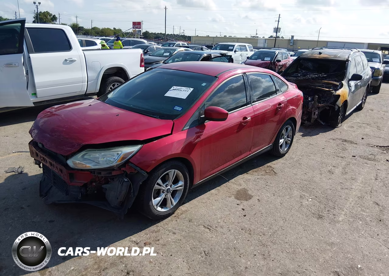2012 Ford Focus Se VIN:1FAHP3F22CL449584 - 2