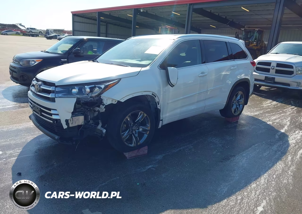 2017 Toyota Highlander Limited Platinum VIN:5TDDZRFH5HS428843 - 2