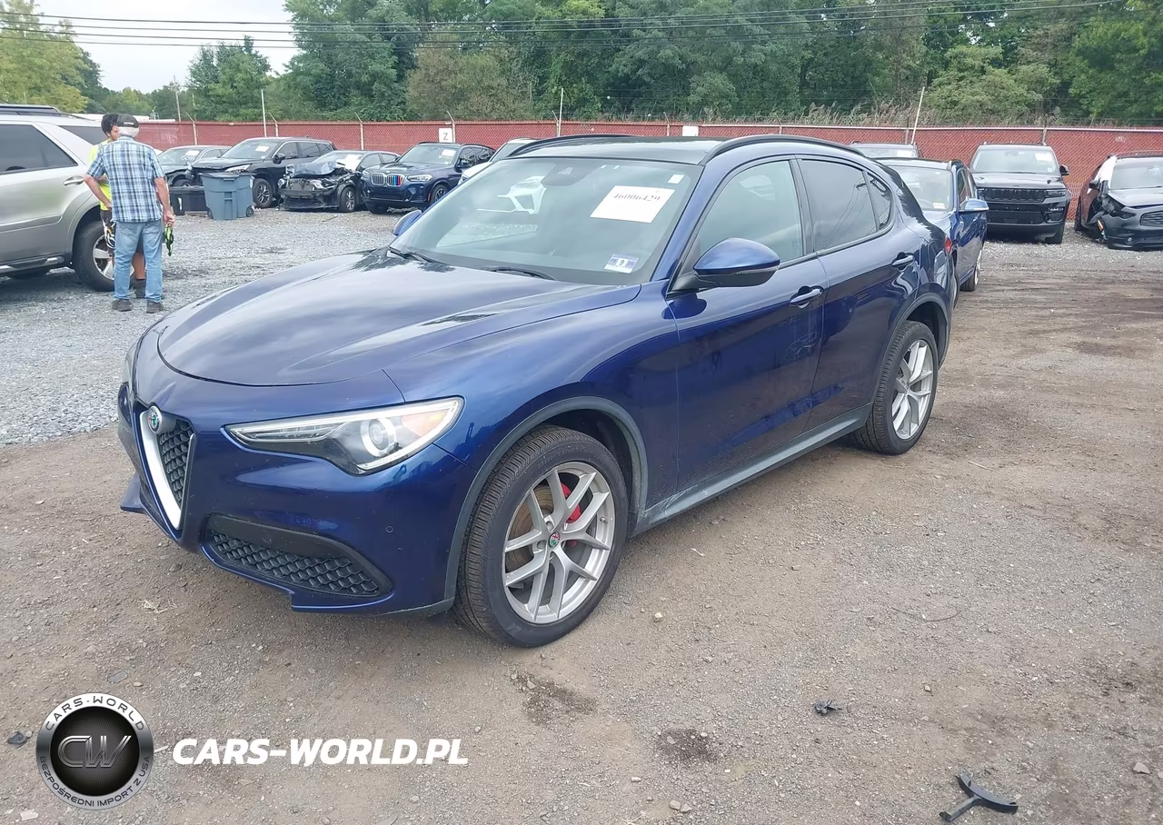 2018 Alfa Romeo Stelvio Ti Sport Awd VIN:ZASFAKNN5J7B62472 - 2