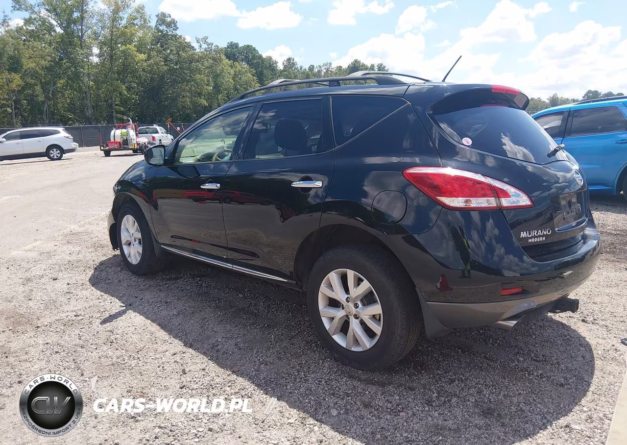 2014 Nissan Murano Sl VIN:JN8AZ1MU4EW409480 - 3